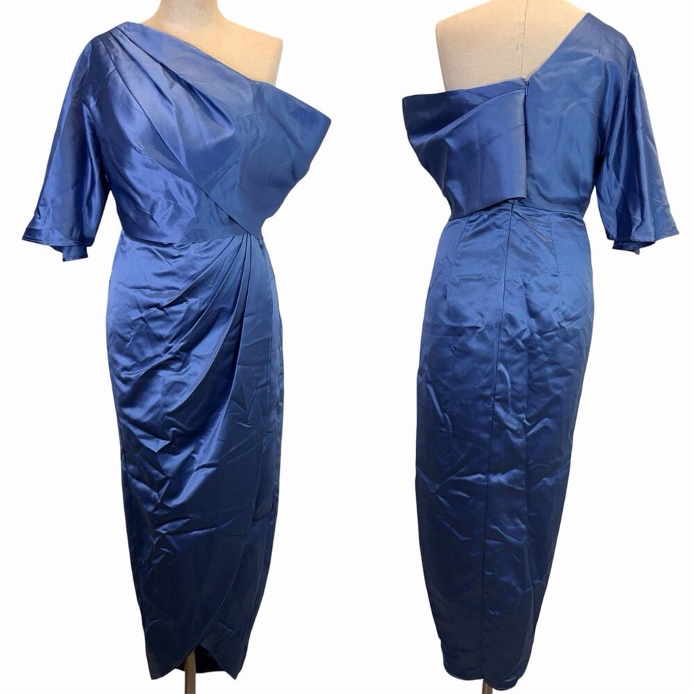 Missacc Blue Gown Dress Size US 6, elegant, cocktail, Mother Of The Bride, NEW